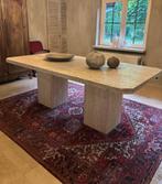 Travertin tafel, Ophalen, Overige materialen, Gebruikt, 50 tot 100 cm