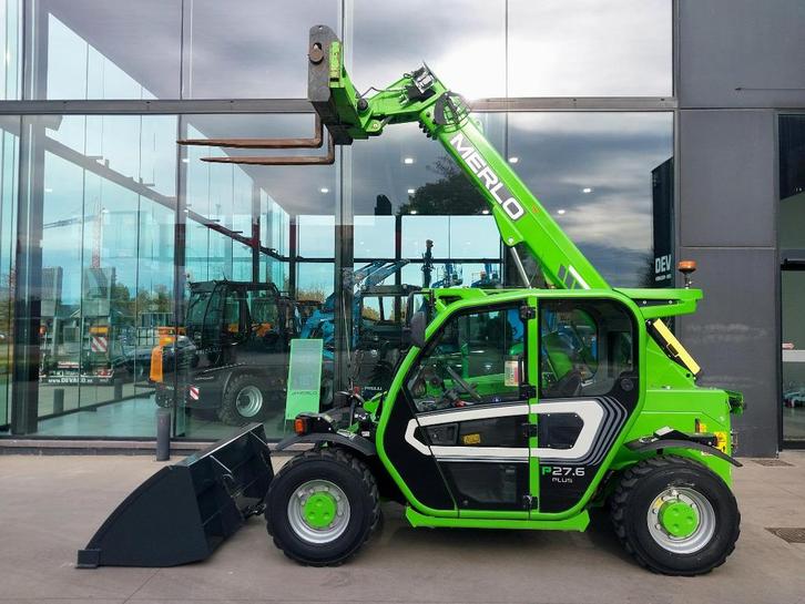 2021 Merlo P27.6 Plus - NIEUWE 2,00m bak + Palletvorken, Zakelijke goederen, Machines en Bouw | Kranen en Graafmachines, Verreiker