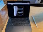 iPad Pro M4 11 inch + Magic Keyboard+ Apple Pencil, Computers en Software, Apple iPads, Zwart, 11 inch, Ophalen of Verzenden, Zo goed als nieuw