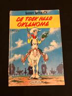 Lucky Luke nr 14 - De trek naar Oklahoma - 1e druk 1960., Boeken, Gelezen, Ophalen of Verzenden, Eén stripboek