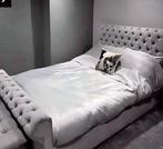 Luxe Panel Line Bed met Hoogwaardige Matras – Ultiem Comfort, Envoi