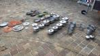 Anciennes casseroles et poelons  vintage alu et, Enlèvement ou Envoi, Utilisé, Aluminium, Ensemble de casseroles
