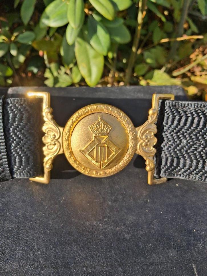 Belgische legergordelofficier wo2 Leopold III, Verzamelen, Militaria | Tweede Wereldoorlog, Landmacht, Overige typen, Ophalen of Verzenden