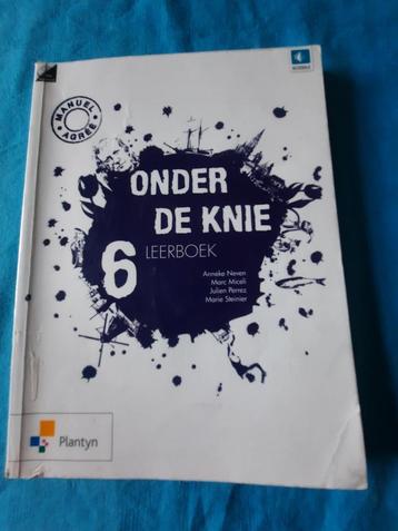 ONDER DE KNIE 6 LEERBOEK beschikbaar voor biedingen