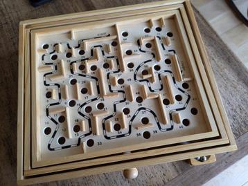 Jeu d'adresse en bois - Labyrinth