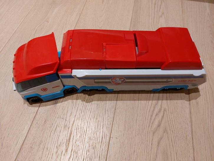 Modulaire vrachtwagen PawPatrol/Paw Patrol, Kinderen en Baby's, Speelgoed |Speelgoedvoertuigen, Zo goed als nieuw, Ophalen of Verzenden