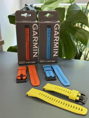 Quick Release Bands officiels Garmin 22 mm – Forerunner 965 beschikbaar voor biedingen