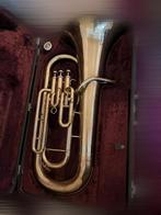 Besson euphonium antiek, Musique & Instruments, Instruments à vent | Tubas, Comme neuf, Avec valise ou sac, Enlèvement, Euphonium ou Tuba ténor