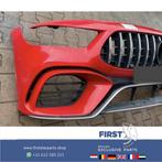 X290 W290 GT 4 DOORS COUPÉ AMG VOORBUMPER ROOD CARBON COMPLE, Gebruikt, -, Voor, Ophalen of Verzenden