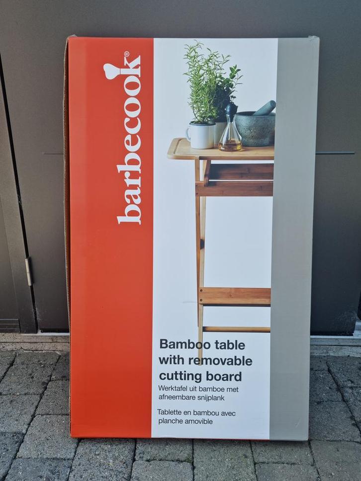 Barbecook werktafel, Jardin & Terrasse, Accessoires pour le barbecue, Neuf, Enlèvement