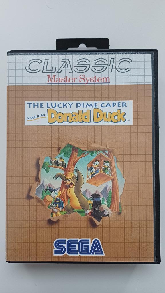 SEGA MASTER SYSTEM DONALD DUCK LUCKY DIME CAPER (Classic), Games en Spelcomputers, Games | Sega, Master System, Ophalen of Verzenden