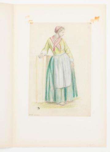 Cesar De Cock (1823-1904): Meisje met muts (22 x 33 cm) beschikbaar voor biedingen