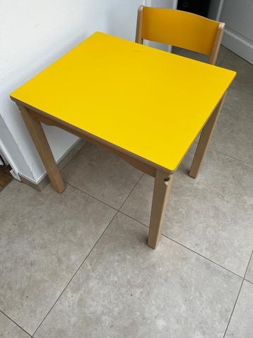 Chaisse en table en bois Wesco pour enfant, Enlèvement, Utilisé