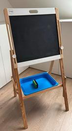 Schrijfbord krijtbord+whiteboard+papierrol, Ophalen, Zo goed als nieuw, Krijtbord