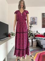 Light maxi dress with leopard print (size S/M), Kleding | Dames, Jurken, Maat 38/40 (M), Rainbow, Ophalen of Verzenden, Zo goed als nieuw