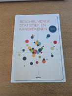 Handboek Beschrijvende statistiek en kansrekenen 2018, Acco, Ophalen of Verzenden, Zo goed als nieuw, Economie en Marketing