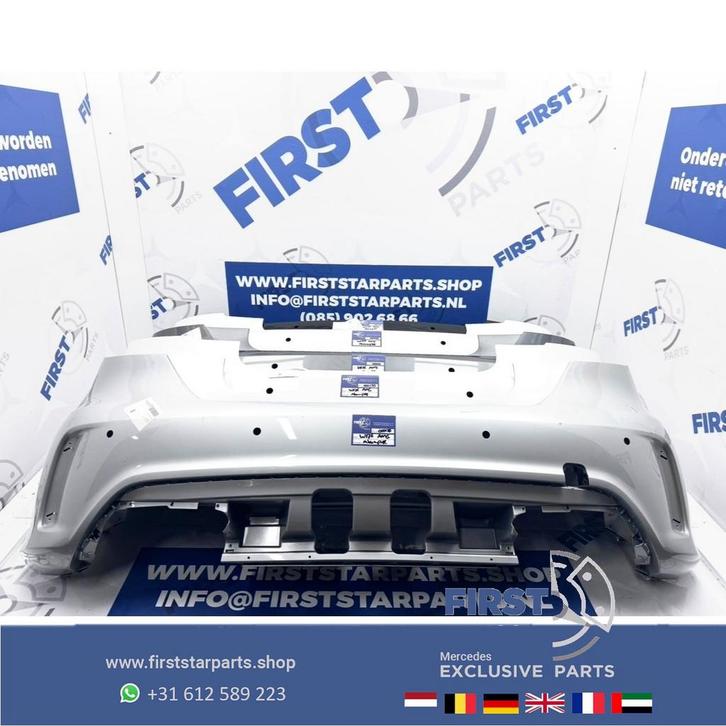 W176 AMG BUMPER A1768852325 originele Achterbumper Mercedes, Auto-onderdelen, Carrosserie, Bumper, Mercedes-Benz, Achter, Gebruikt