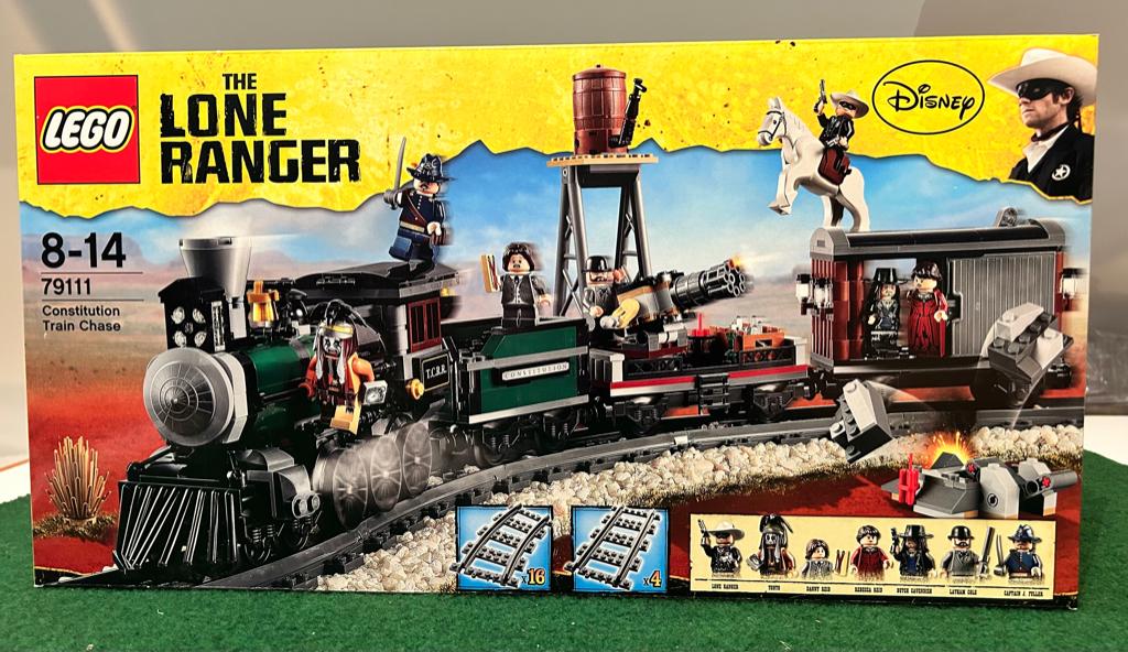 Lego Lone Ranger 79111 Constitution Train Chase NEW sealed, Enfants & Bébés, Jouets | Duplo & Lego, Neuf, Lego, Ensemble complet