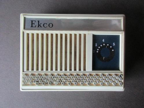 EKCO PT399. Miniatuur/zak transistor radio. VK. 1962., Antiek en Kunst, Antiek | Tv's en Audio, Ophalen of Verzenden