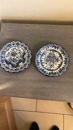 2 antiek deltse borden 22 cm diameter, Enlèvement