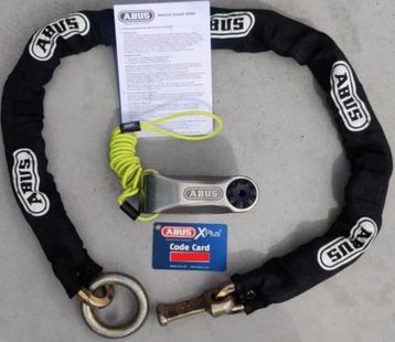Abus Granit Detecto 8000 + 12KS 120 Black Loop (alarmslot), Enlèvement, Utilisé
