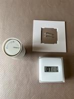 Slimme thermostaat Netatmo + 1 radiatorkraan, Doe-het-zelf en Bouw, Thermostaten, Ophalen of Verzenden, Slimme thermostaat, Zo goed als nieuw