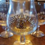 3 Bierglazen Campbell's Scotch Ale, Verzamelen, Biermerken, Ophalen, Zo goed als nieuw, Glas of Glazen, Overige merken