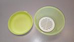Tupperware Knapper Vers bewaar krop salade 2 liter, Enlèvement ou Envoi, Utilisé, Vert