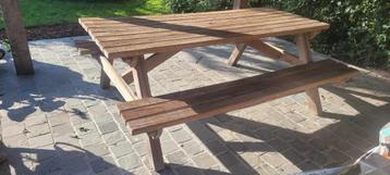 picknicktafel hardhout