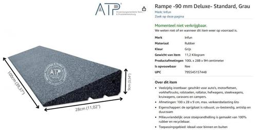 oprijplaten oprit (2 stuks), Doe-het-zelf en Bouw, Overige Doe-Het-Zelf en Bouw, Zo goed als nieuw, Ophalen