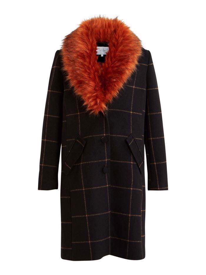 NIEUW! VILA Vifoxia wollen dames mantel maat 40 (L), Kleding | Dames, Jassen | Winter, Nieuw, Maat 38/40 (M), Zwart, Ophalen of Verzenden