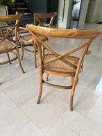 Stoel van perenhout, Huis en Inrichting, Stoelen, Ophalen, Bruin, Zo goed als nieuw, Vijf, Zes of meer stoelen