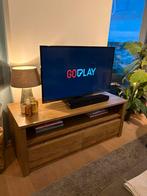 JYSK TV-meubel VEDDE – Wild eiken (130 x 54 x 52 cm), Ophalen, Gebruikt, 100 tot 150 cm, Minder dan 100 cm