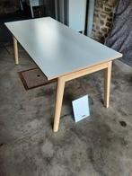 Bureau Steelcase 180cm blanc, Ophalen, Zo goed als nieuw, Bureau
