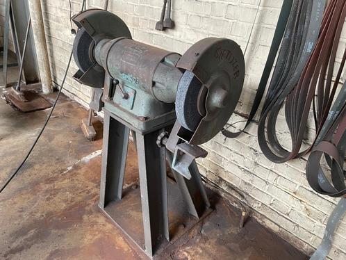 SLIJPMOLEN OP VOETSTUK METABO, Doe-het-zelf en Bouw, Gereedschap | Slijpmachines, Gebruikt, Werkbankslijpmachine, 1000 watt of meer