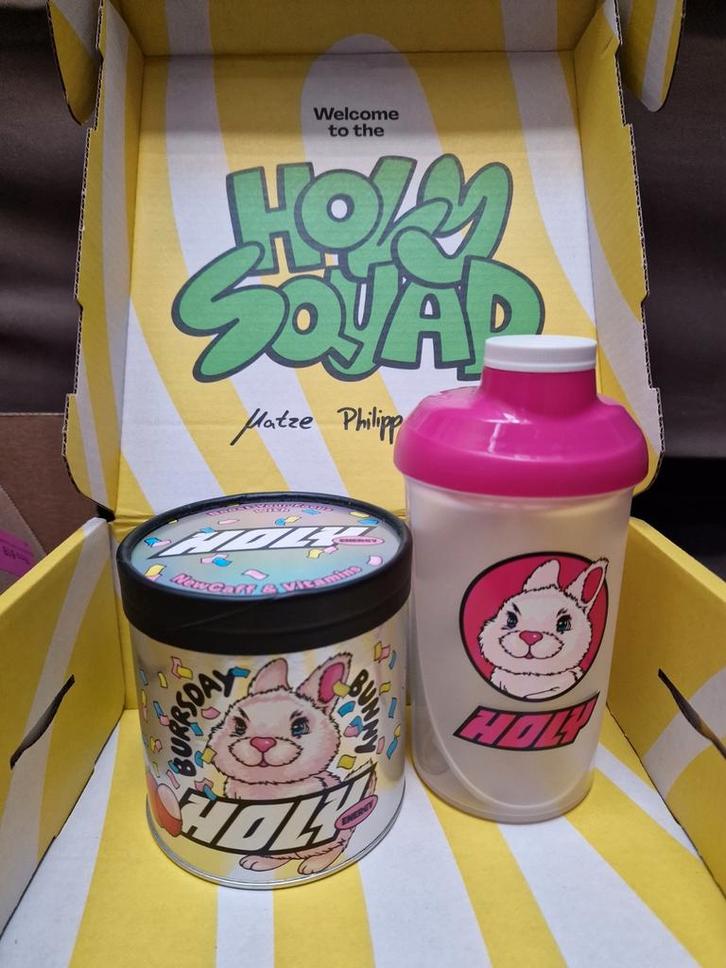 Holy Burrsday Bunny pot + shaker, Diversen, Levensmiddelen, Ophalen of Verzenden