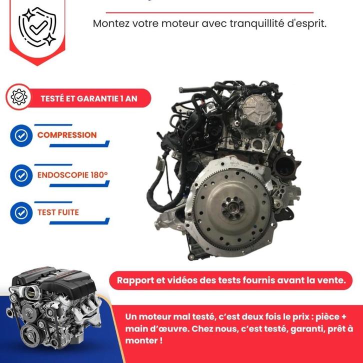 Nieuwe motor audi a4 a5 b9 f5 2.0 tfsi 252cv cyr, Auto-onderdelen, Motor en Toebehoren, Audi, Nieuw, Ophalen of Verzenden