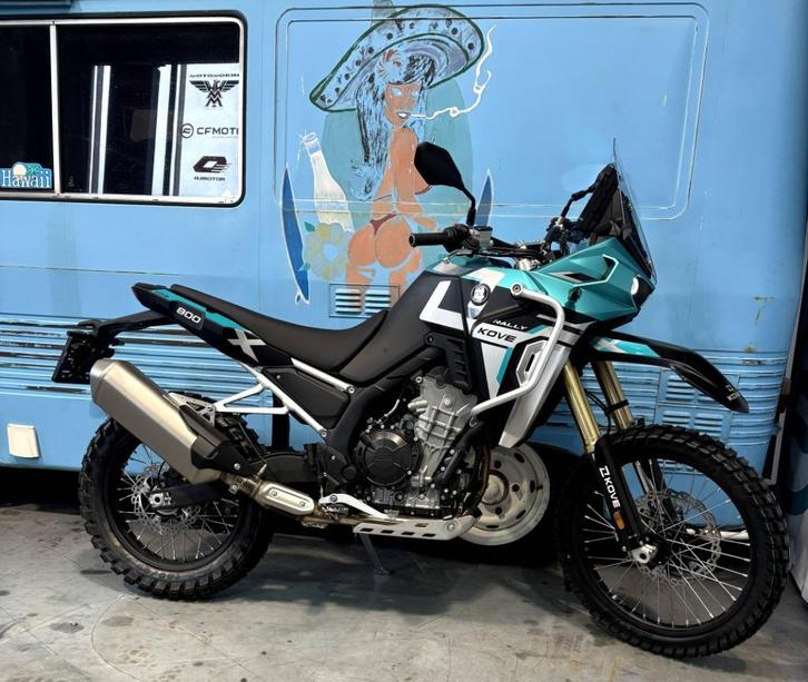 Kove 800x Rally *7 jaar garantie**, Motoren, Motoren | Overige merken, Bedrijf, Enduro, meer dan 35 kW, 2 cilinders, Motorrijbewijs A