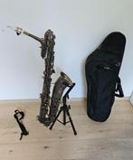 saxophone bariton, Muziek en Instrumenten, Ophalen, Zo goed als nieuw, Bariton, Met koffer