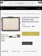 Rolex presentatie tablet origineel., Ophalen of Verzenden, Zo goed als nieuw