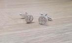 Bouton de manchette, Handtassen en Accessoires, Manchetknopen, Ophalen of Verzenden, Zo goed als nieuw, Zilver