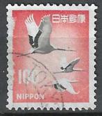 Japan 1966/1969 - Yvert 844A - Ooievaars (ST), Postzegels en Munten, Verzenden, Gestempeld