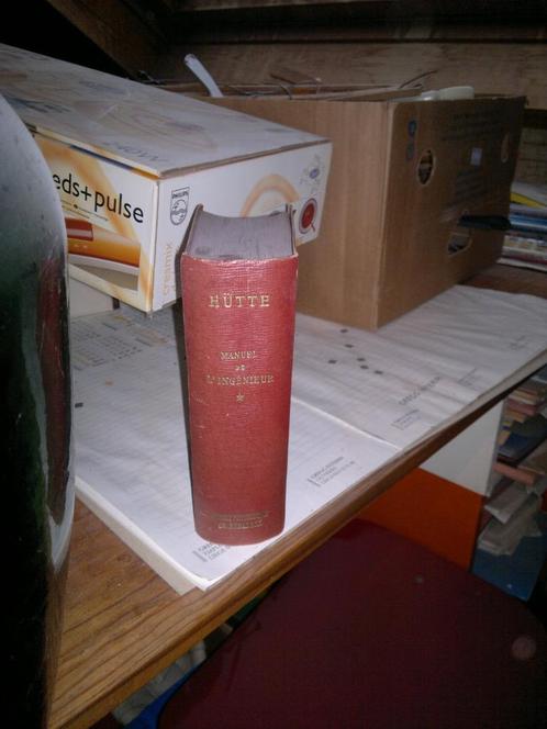 Hutte Manuel de l'Ingénieur, Boeken, Techniek, Zo goed als nieuw, Werktuigbouwkunde, Ophalen