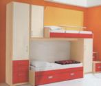 Junior4 Vivo slaapkamer met stapelbed, Maison & Meubles, Autres dimensions, Lits superposés, Autres dimensions, Enlèvement