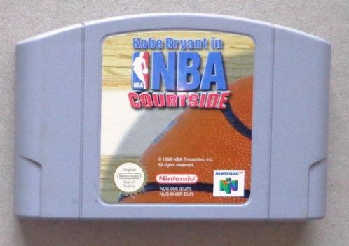 NBA Courtside voor de Nintendo 64, Games en Spelcomputers, Games | Nintendo 64, Gebruikt, Ophalen of Verzenden