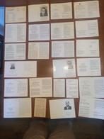 Bidprentjes PRIESTERS 70 stuks, Ophalen of Verzenden, Bidprentje
