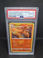 Charizard Holo Detective Pikachu Sun&Moon PSA 10, Hobby en Vrije tijd, Ophalen of Verzenden, Zo goed als nieuw