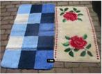 2 Leuke Retro Tapijten - 115x66 en 96x56, Huis en Inrichting, Ophalen of Verzenden, Gebruikt