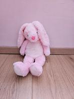 Roze knuffel konijn, Kinderen en Baby's, Speelgoed | Knuffels en Pluche, Ophalen of Verzenden, Zo goed als nieuw