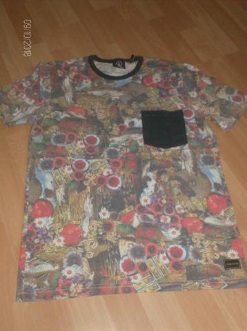 t-shirt merk volcom - maat s skate merk, Enlèvement ou Envoi, Porté, Taille 46 (S) ou plus petite, Volcom